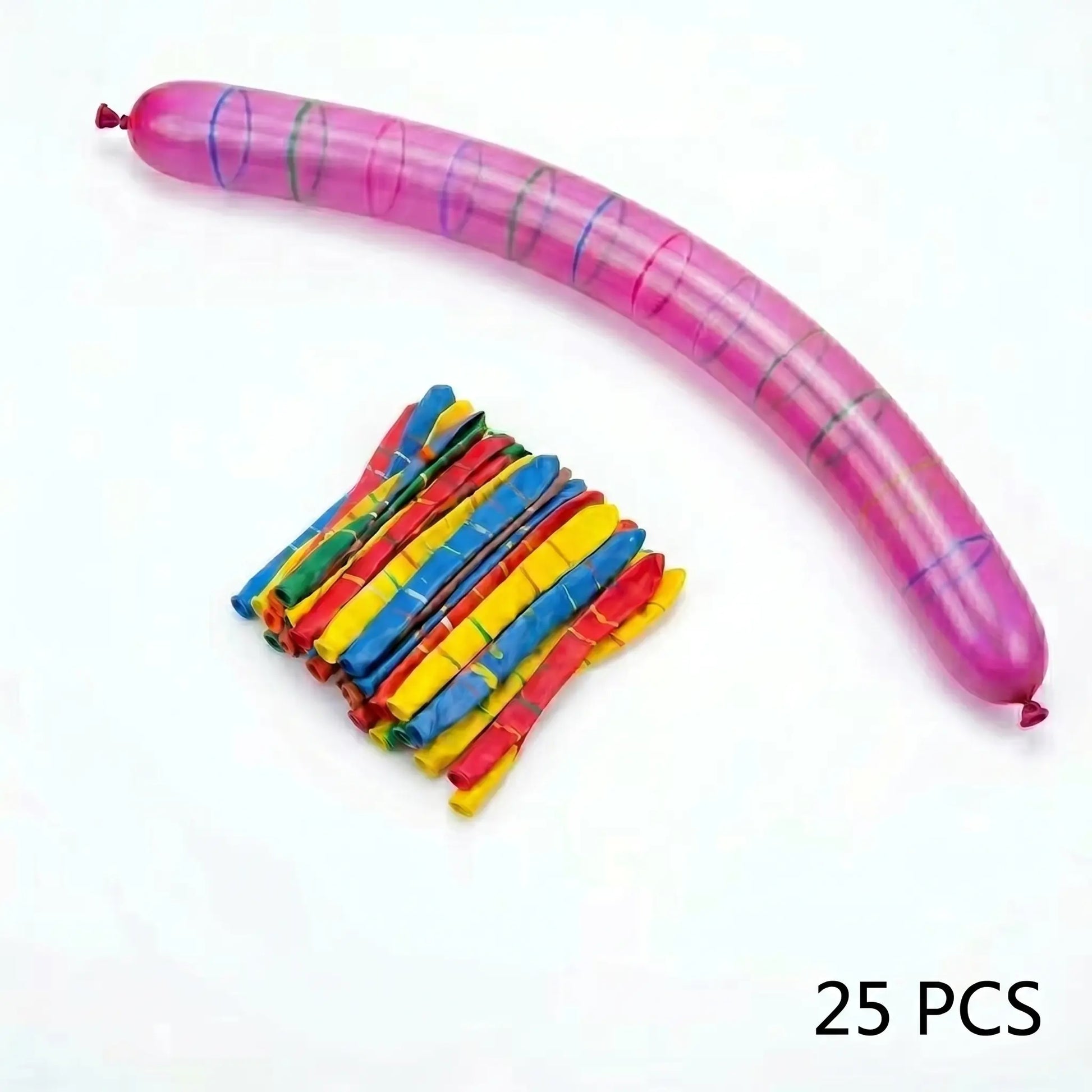 50/100-Pack Rocket Balloon Set, Balloon Party Supplies with Aerodynamic Tip, Easy-Filling Pump, Reusable No-Refill Design for Outdoor & Indoor Fun, Kids Stuff, Toys for Boys, Gifts for Kids, Mother'S Day Gift Option