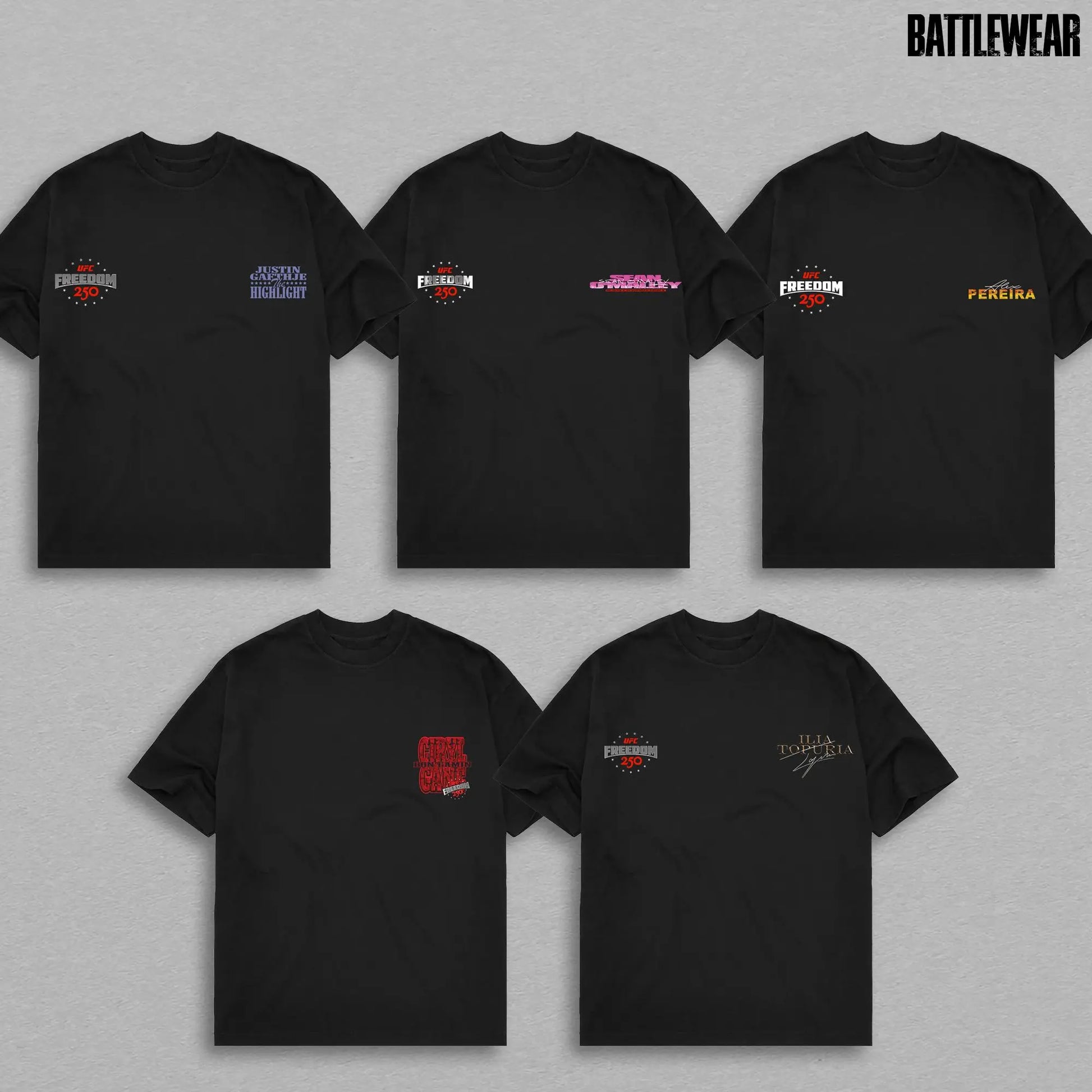 [COLLECTIONS] UFC FIGHTERS UFC FREEDOM 250 T-SHIRT, UFC Fighters Tshirt MMA Fan, UFC MMA Tee, UFC Champions Sports Shirt, Gift Fo Him Gift for Her