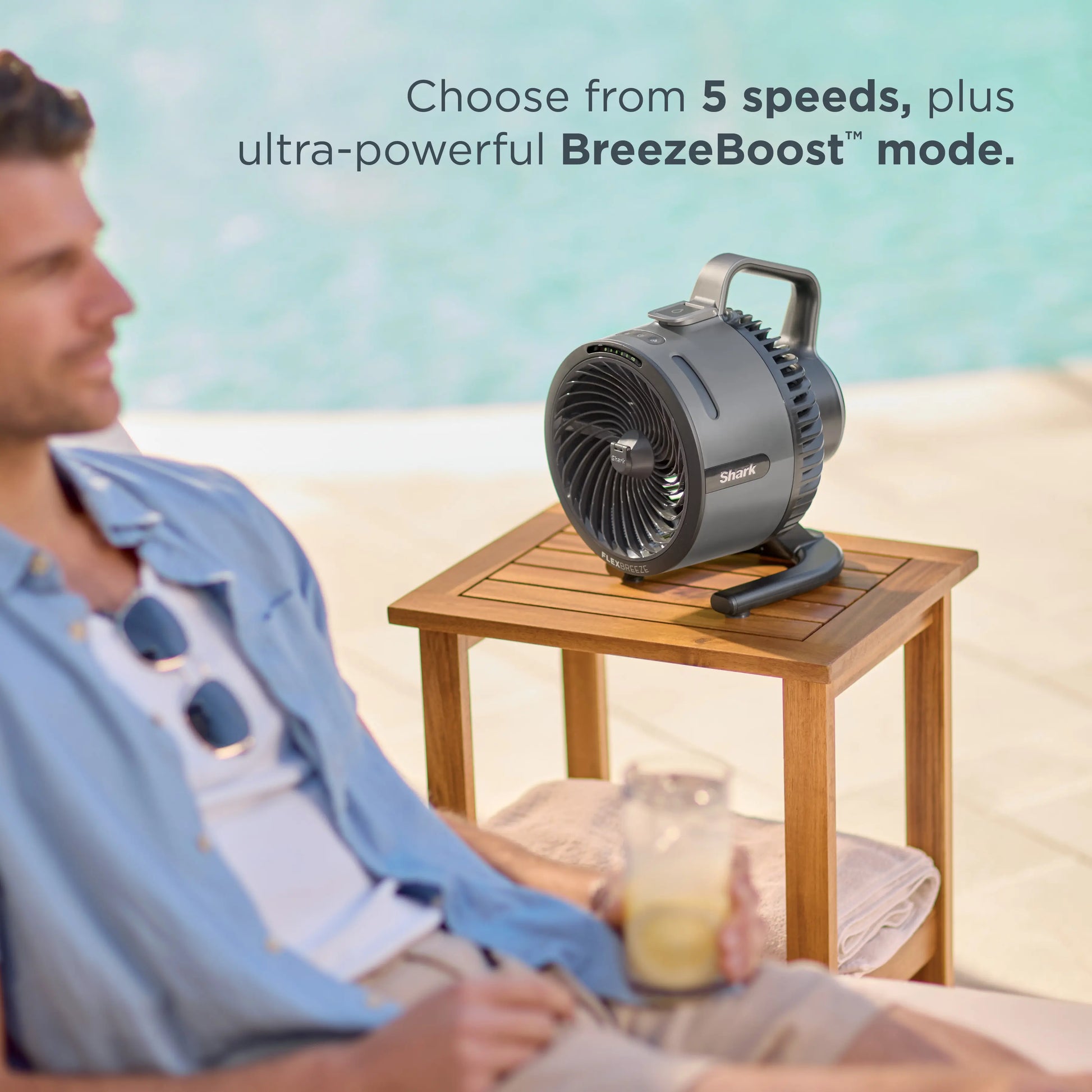 Shark Flexbreeze Hydrogo Pro Fan - FA056